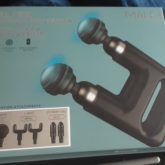 *NEW* MAHLI Elite Muscle Massager Dual Head Percussion - Picture 4 of 6